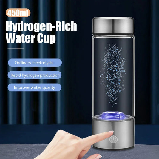 Hydrogen- gazdag vizes palack